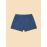Men's Solid Blue Cotton Boxers Underwear