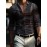 Mens Semi-formal Non Stretch Long Sleeve Turndown Collar Shirt, Male Clothes For Spring And Summer