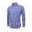Men's Stylish Checkered Pattern Long Sleeve Shirt - Casual and Breathable for City Walks and Outdoor Activities