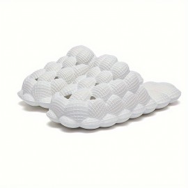 Bubble Slides For Women And Men, Spa Massage Non-slip Golf Ball Slippers, Funny Lychee Soft Beach Sandals