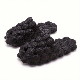 Bubble Slides For Women And Men, Spa Massage Non-slip Golf Ball Slippers, Funny Lychee Soft Beach Sandals