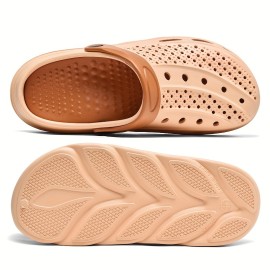 Men's EVA Slides, Casual Non Slip Slippers, Open Toe Shoes For Indoor Outdoor Beach Shower