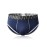 Plus Size Cotton Breathable Underwear Printing Waistband U Convex Pouch Brief for Men