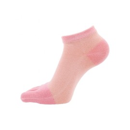 Women Short Tube Five-finger Socks Casual Soft Thick Breathable Soft Deodorant Combination Socks